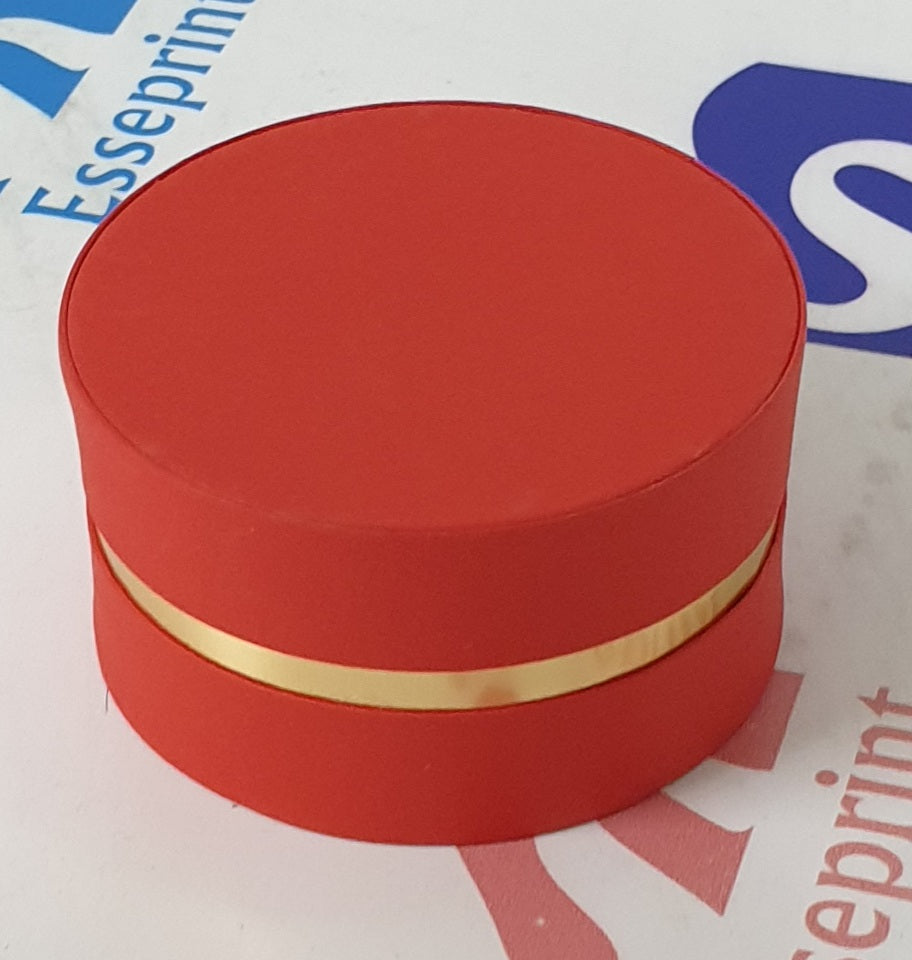 scatola porta confetti tonda 4 divisori 8,5 cm diametro – ESSEPRINT SRL