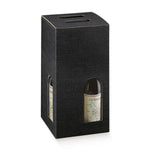 scatola cubotto da 4 bottiglie 180x180x340 avana