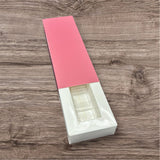 Scatola porta praline con alveoli in 3 dimensioni e 4 colori cipria scuro