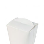 Scatola biobox cartone bianco antiunto 650 ml.