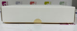 Scatola per Cioccolatini Biscotti Dolci 15x25x4 fondo oro coperchio plastificato opaco