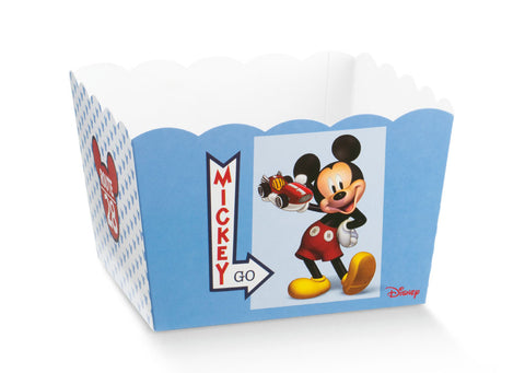 Contenitore in cartoncino Mickey Mouse per confetti, dolciumi, confettata.