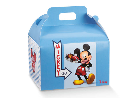 Scatola valigetta, Mickey Mouse per confetti, dolci, alimenti.